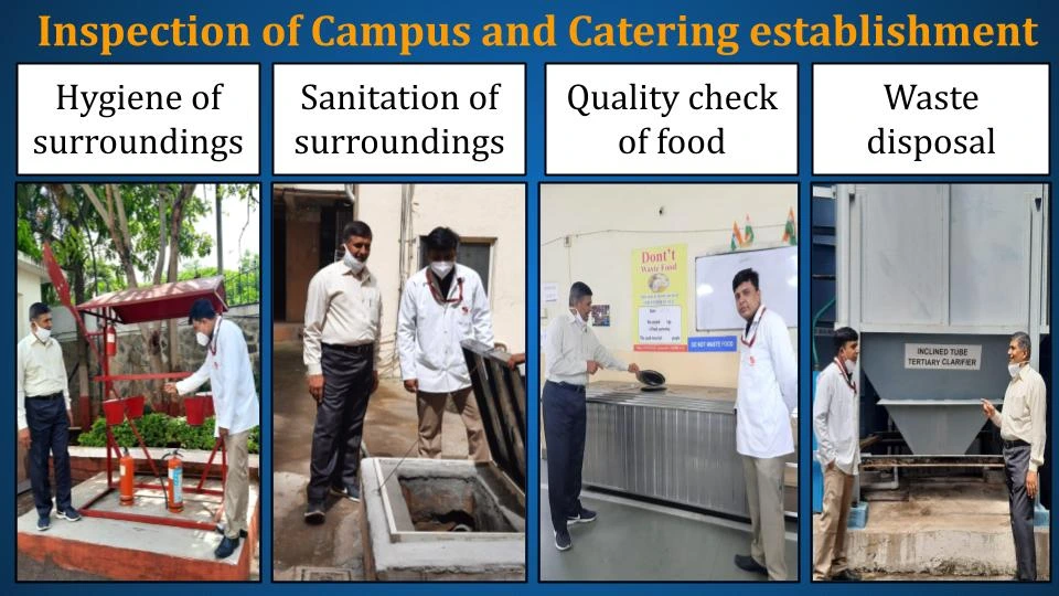 Inspection of Campus & Catering Establishment